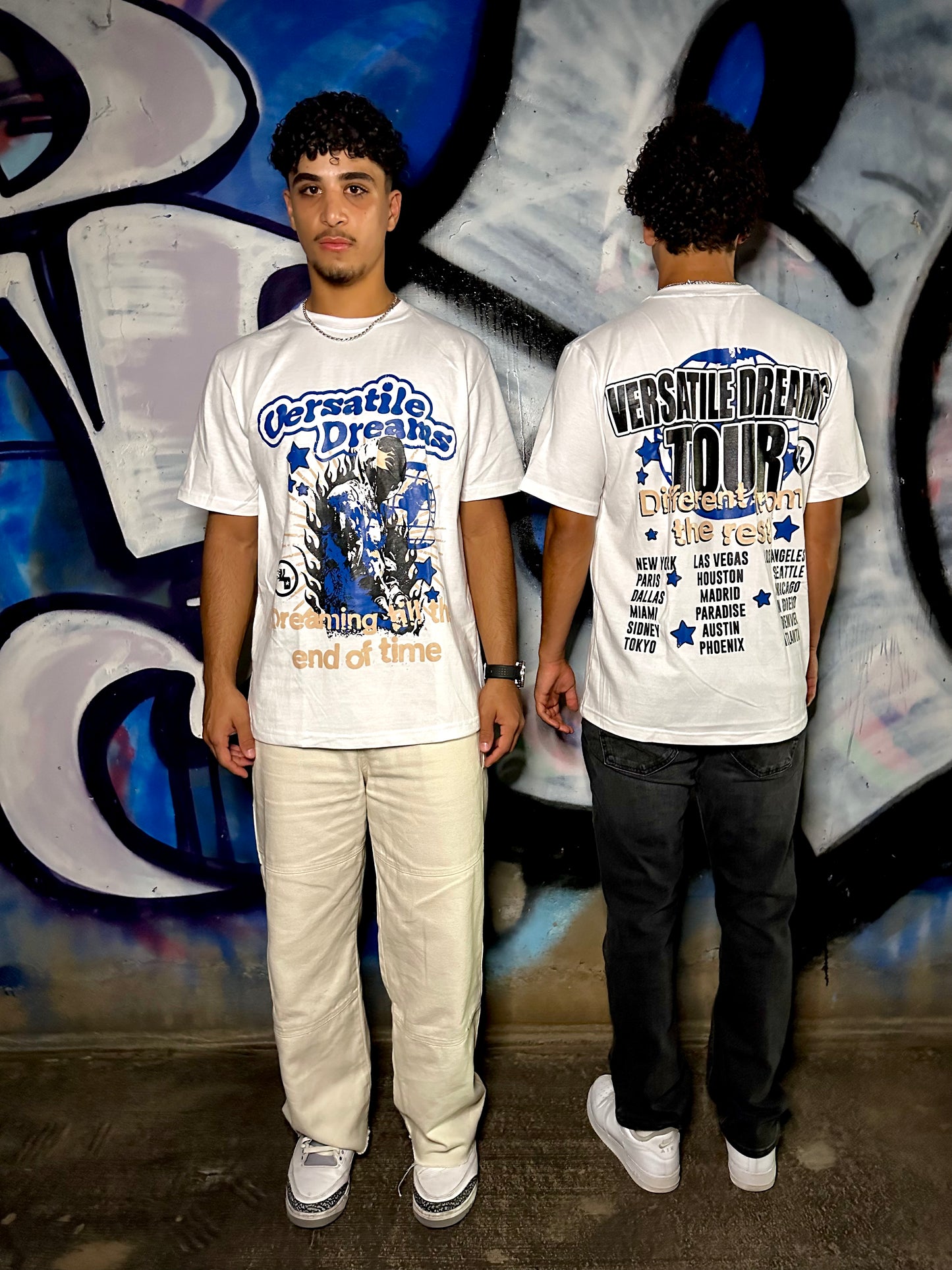 WHITE "WORLD TOUR" TEE