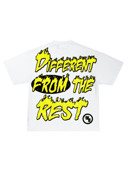 WHITE "DTTEOT" TEE