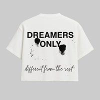 WHITE "PAINT SPLATTER" TEE